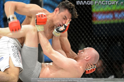 2012-04-21 Milano in the cage 2 - Mixed Martial Arts 0180 Leonardo Dauria-Vitor De Santana
